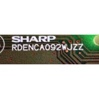 FUENTE DE PODER / SHARP RDENCA092WJZZ / PSD-0392 / QPWBN0076SNEZ(49) / 49-07502Y / MODELOS LC-26D5U / LC-26D7U / LC-26GA5U / LC-G5C26U	